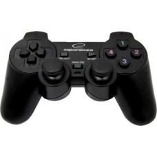 Esperanza EG102 Gaming Controller Black USB 2.0 Gamepad Analogue / Digital PC, Playstation 3