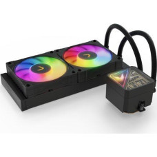 Valkyrie V240 Lite Processor All-in-one liquid cooler 24 cm Black