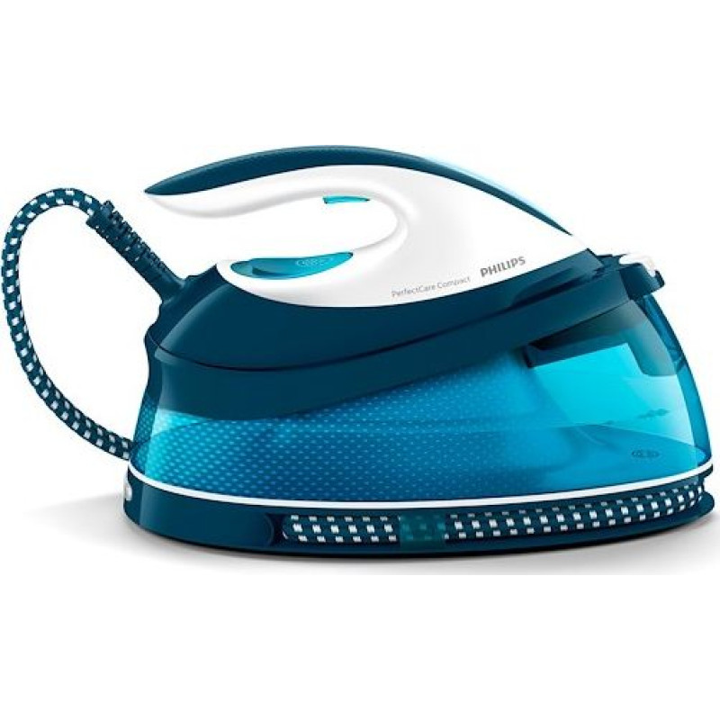 Philips GC7840/20 steam ironing station 2400 W 1.5 L SteamGlide soleplate Blue, White