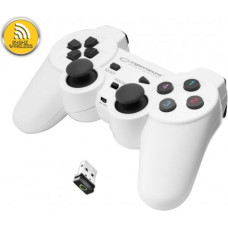 Esperanza EGG108W Gaming Controller Black, White RF Gamepad Analogue / Digital PC, Playstation 3