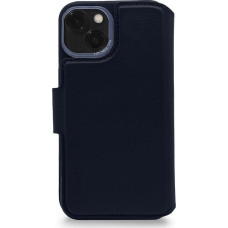 Elmarc Skórzana obudowa ochronna Detachable Wallet do iPhone 14 Plus kompatybilna z MagSafe (navy)