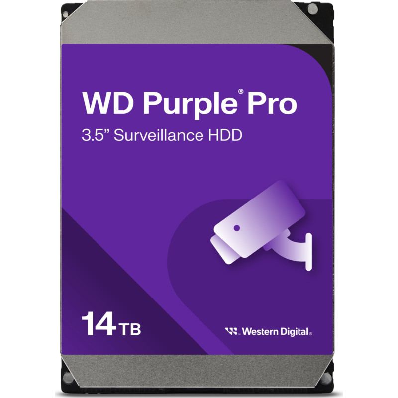 WD Dysk serwerowy WD Purple Pro 14TB 3.5'' SATA III (6 Gb/s) (WD142PURP)