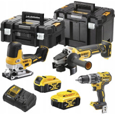 Dewalt Zestaw elektronarzędzi Dewalt DEWALT ZESTAW COMBO 18V DCK329P2T (DCD796+DCG405+DCS335) 2x5,0Ah