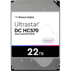 WD Dysk serwerowy WD Ultrastar DC HC570 22TB 3.5'' SATA III (6 Gb/s)  (0F48155)