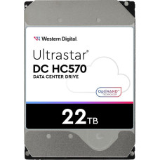 WD Dysk serwerowy WD Ultrastar DC HC570 22TB 3.5'' SAS-3 (12Gb/s)  (0F48052)