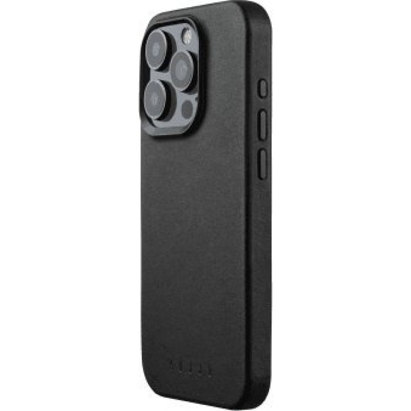 Troubadour Goods Limited Mujjo Full Leather Case - etui skórzane do iPhone 15 Pro kompatybilne z MagSafe (black)