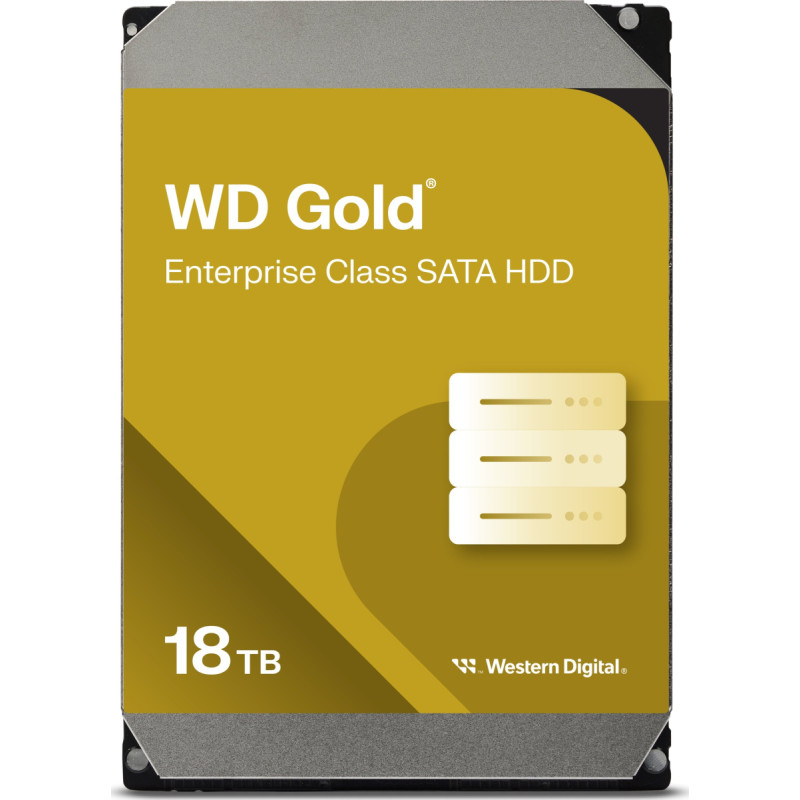 WD Dysk serwerowy WD Gold 18TB 3.5'' SATA III (6 Gb/s)  (WD181KRYZ)