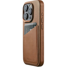 Troubadour Goods Limited Mujjo Full Leather Wallet Case - etui skórzane do iPhone 15 Pro kompatybilne z MagSafe (tan)