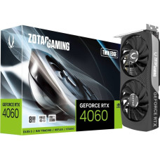 Zotac Karta graficzna Zotac Gaming GeForce RTX 4060 Twin Edge 8GB GDDR6 (ZT-D40600E-10M)