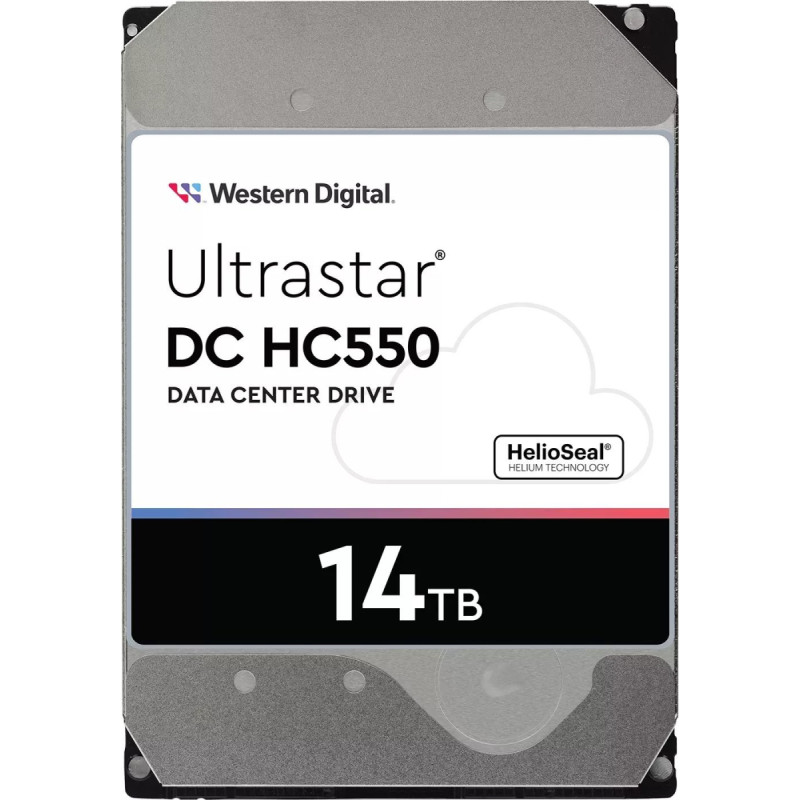 WD Dysk serwerowy WD Ultrastar DC HC550 14TB 3.5'' SAS-3 (12Gb/s)  (0F38528)