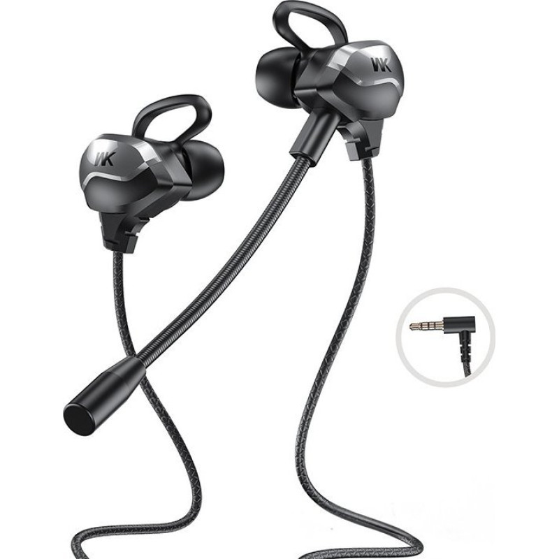 Wekome ET-Y30 Headphones Black (WK-ET-Y30_BLACK)