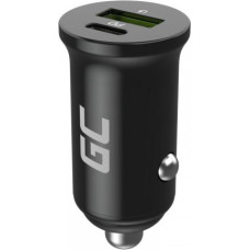 Green Cell PowerRide Nano 38W USB-C USB-A Power Delivery 3.0 car charger with Ultra Charge fast charging