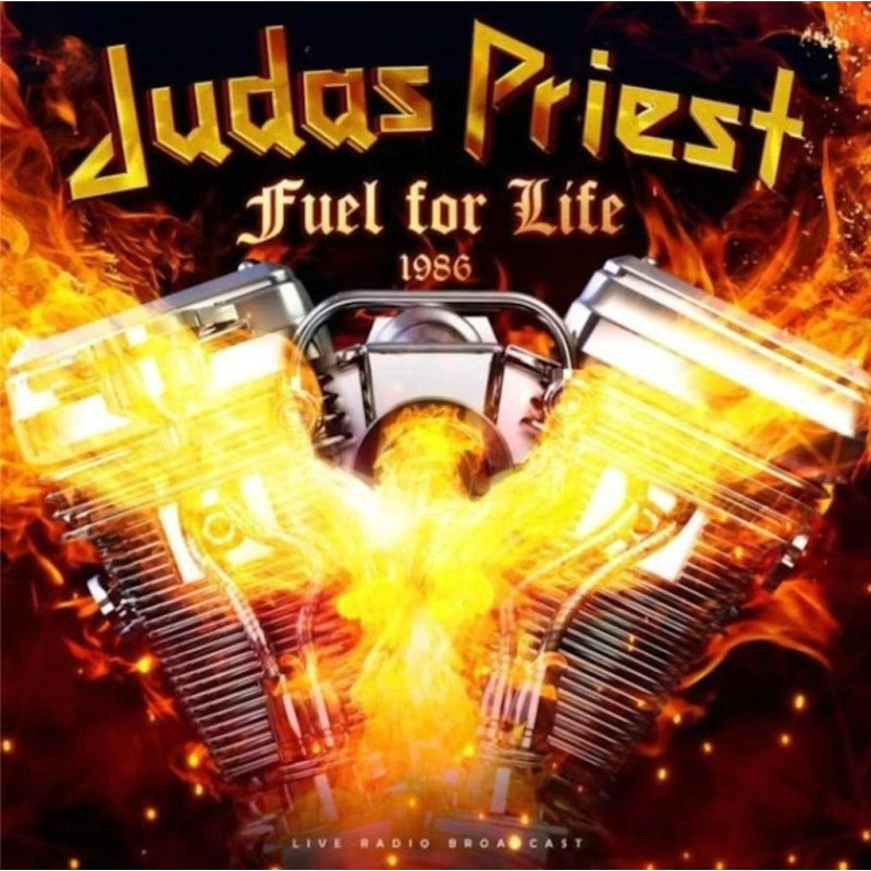 Teka Judas Priest turntable Fuel for Life 1986 - Vinyl record