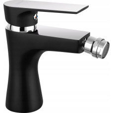 Ferro BAT bidet faucet. ALGEO SQUARE BIDET STAND MIXER BLACK // BF.BAQ6BLC