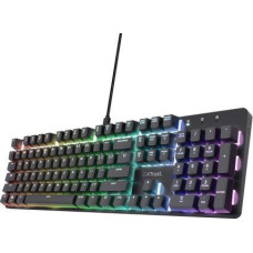 Trust GXT 871 Zora keyboard Gaming USB QWERTY US English Black