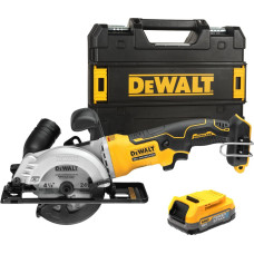 Dewalt DCS571E1T 18 V 115 mm circular saw.