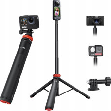 Uurig Phone Camera Tripod Tall 132cm + Gopro Adapter / Thread 1.4