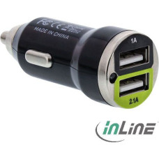 Inline Dual 2x USB-A 2.1 A Charger (31502C)