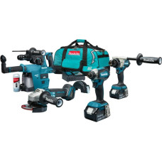 Makita 10-piece power tool set (DLX4155TX1)