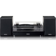 Lenco LS-101BK Turntable with Bluetooth speakers