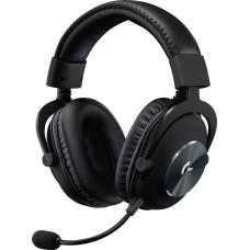 Logitech G Pro X Lightspeed Headphones Black (981-000907)