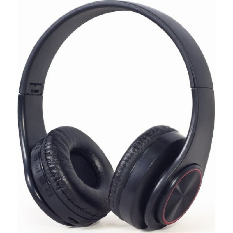 Gembird BHP-LED-01 headphones/headset Wired & Wireless Head-band Music/Everyday Micro-USB Bluetooth Black