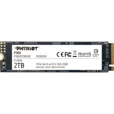 Patriot Dysk SSD Patriot P300 2TB M.2 2280 PCI-E x4 Gen3 NVMe (P300P2TBM28)