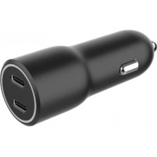 Gembird Car Charger 2xUSB-C PD 40W black