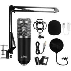 Media-Tech Studio and streaming microphone MT397S silver