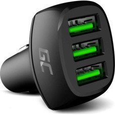 Green Cell PowerRide 3x USB-A 3 A Charger (CADGC01)