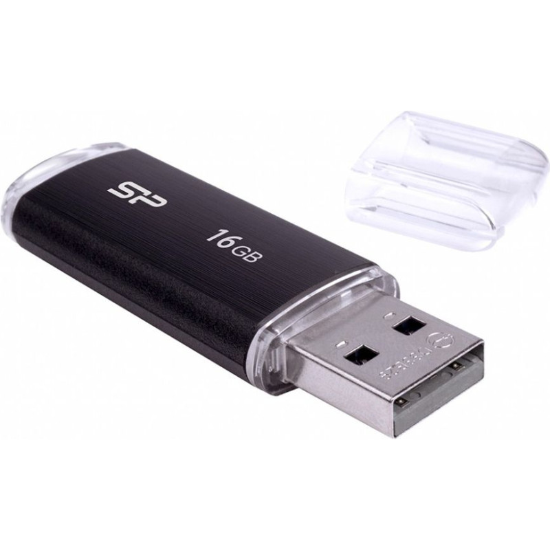 Silicon Power Ultima U02 USB flash drive 16 GB USB Type-A 2.0 Black