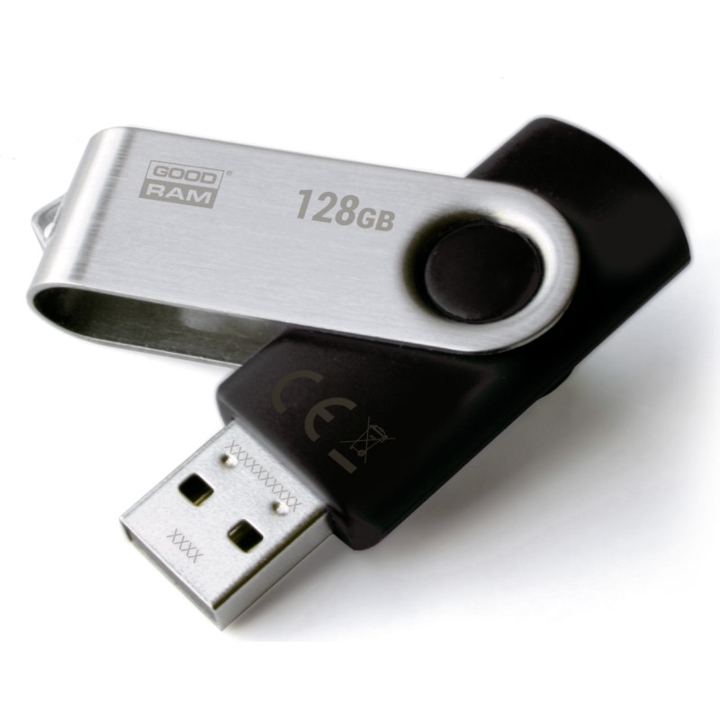 Goodram UTS2-1280K0R11 USB flash drive 128 GB USB Type-A 2.0 Black,Silver