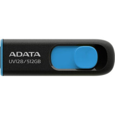 Adata Pendrive ADATA Pendrive UV128 512GB USB3.2 czarno-niebieski