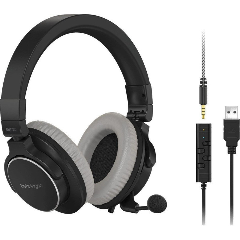 Behringer BH470U - studio headphones with microphone and USB connection