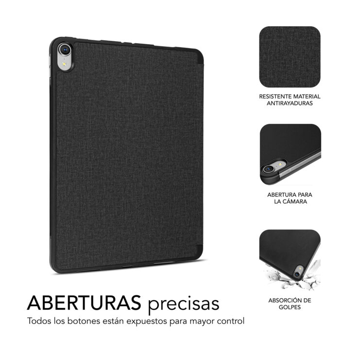 SUBBLIM SHOCK TABLET CASE IPAD 10.9'' 10A GEN BLACK - Image 4