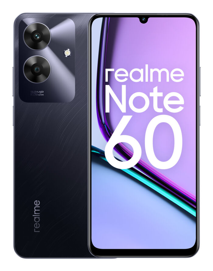 REALME NOTE 60 6+128GB DS MARBLE BLACK OEM - Image 3